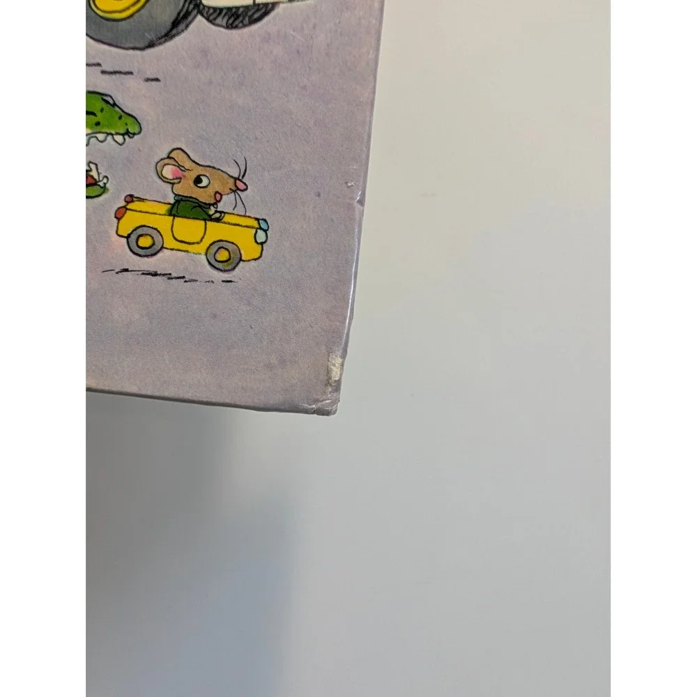 Richard Scarry's Cars and Trucks and Things That Go Golden Book Hardcover
